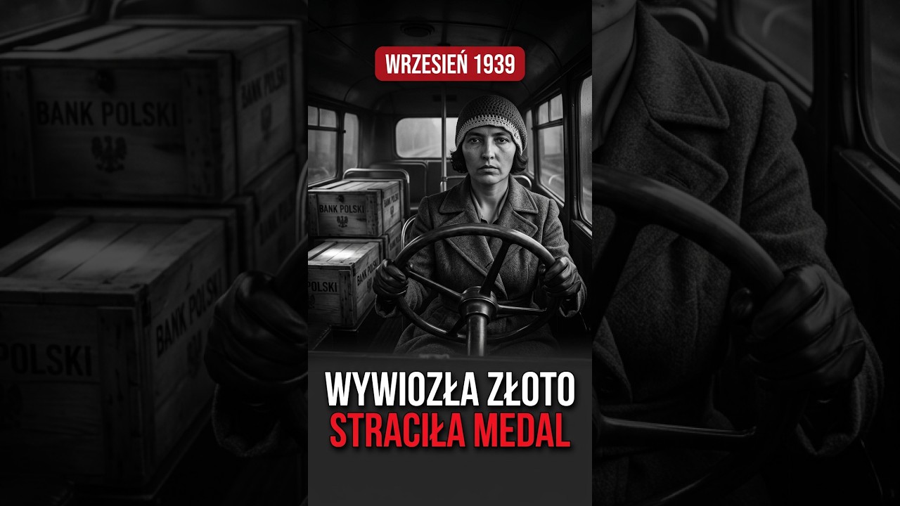 Konopacka: zdobyła pierwsze złoto olimpijskie. W 1939 wiozła złoto Banku Polskiego