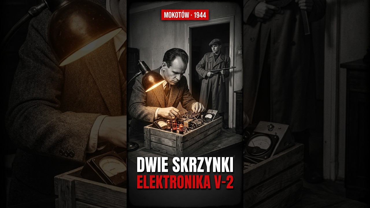 Kurier przyniósł dwie skrzynki. W środku elektronika rakiety V-2