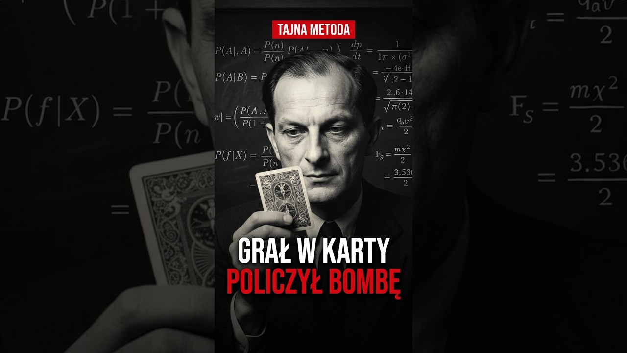 Leżał po operacji mózgu i układał pasjansa. Tak powstała metoda, która liczy bomby