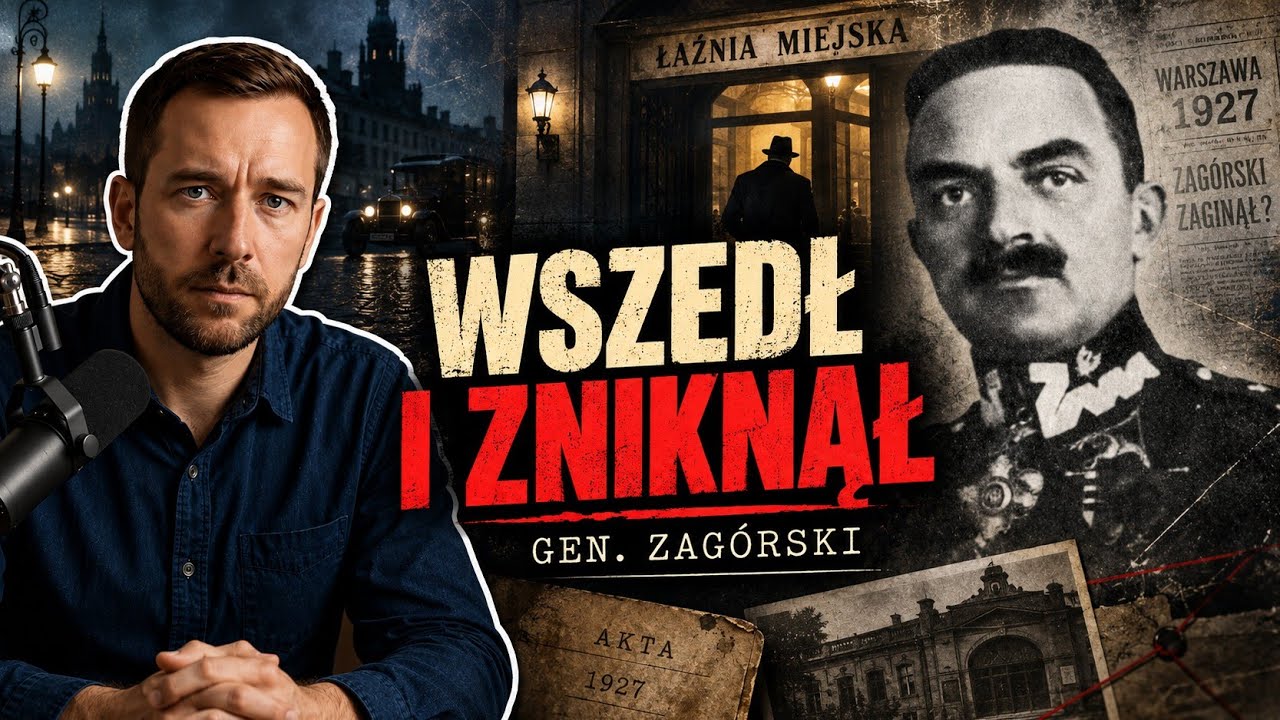 Wszedł do łaźni i zniknął. Ciała nie znaleziono do dziś | gen. Włodzimierz Zagórski