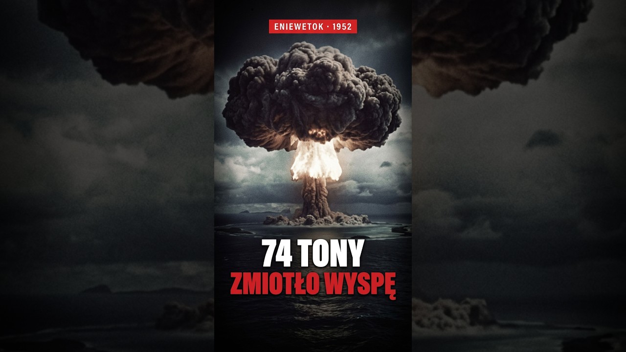 Pierwsza bomba wodorowa ważyła 74 tony. Po wybuchu wyspy po prostu nie było