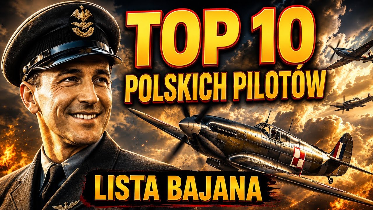 10 Najlepszych Polskich Pilotów II Wojny – Lista Bajana | Historia Polskich Asów